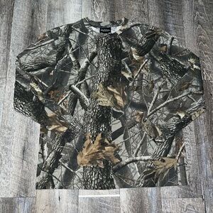 Vintage Y2K Winchester Camo‎ Mens Large Realtree Hardwoods Camouflage Hunt